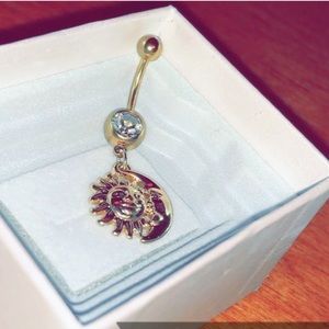 *Sun☀️ & Moon🌙 Belly ring